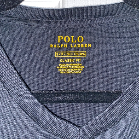 Polo by Ralph Lauren Classic Fit Black T-Shirt - Picture 2 of 4